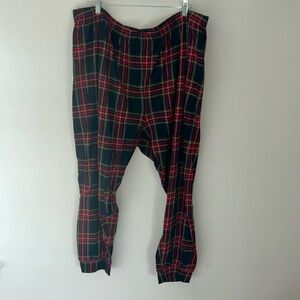 3XL Plaid Pajama Pants